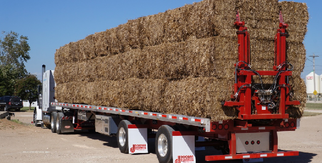 stinger hay bale transportation